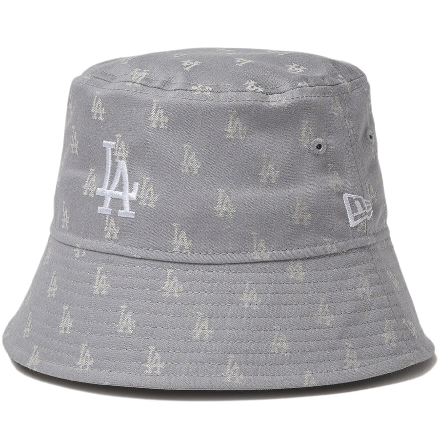 バケット01 セーラーブリム MLB Jacquard ロサンゼルス・ドジャース グレー/ホワイト