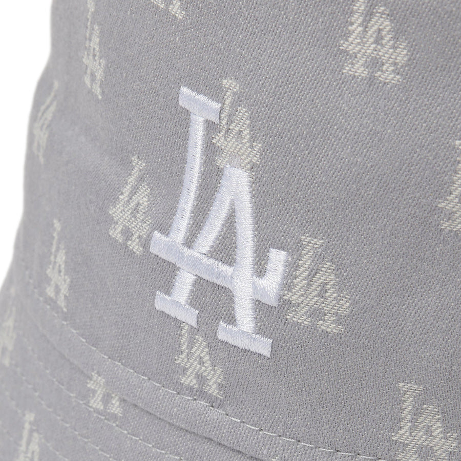 バケット01 セーラーブリム MLB Jacquard ロサンゼルス・ドジャース グレー/ホワイト
