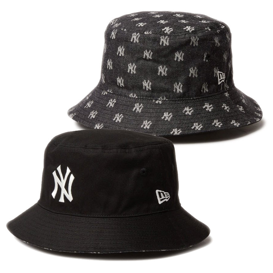 バケット01 リバーシブル MLB Reversible Hat ニューヨーク・ヤンキース ブラック