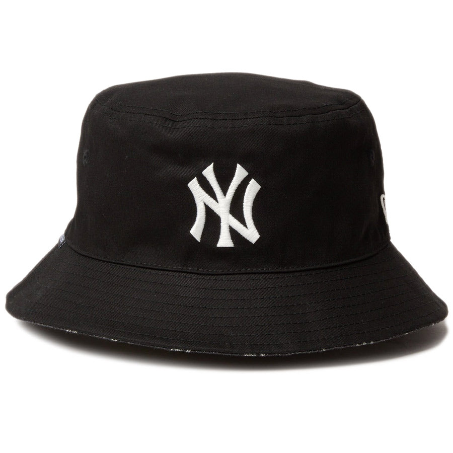 バケット01 リバーシブル MLB Reversible Hat ニューヨーク・ヤンキース ブラック