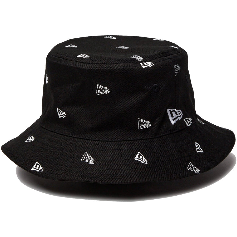 バケット01 リバーシブル Reversible Bucket フラッグモノグラム/ベーシック ブラック
