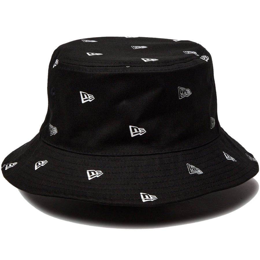 バケット01 リバーシブル Reversible Bucket フラッグモノグラム/ベーシック ブラック