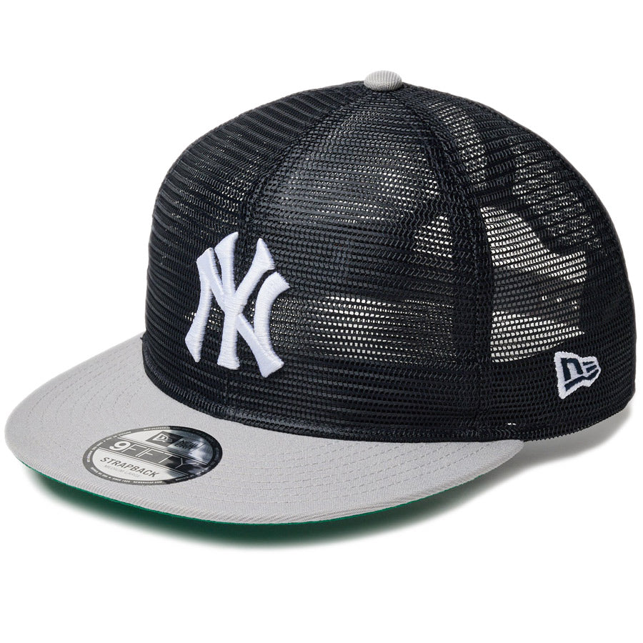 9FIFTY トラッカー MLB All Mesh ニューヨーク・ヤンキース クーパーズタウン ネイビー グレーバイザー