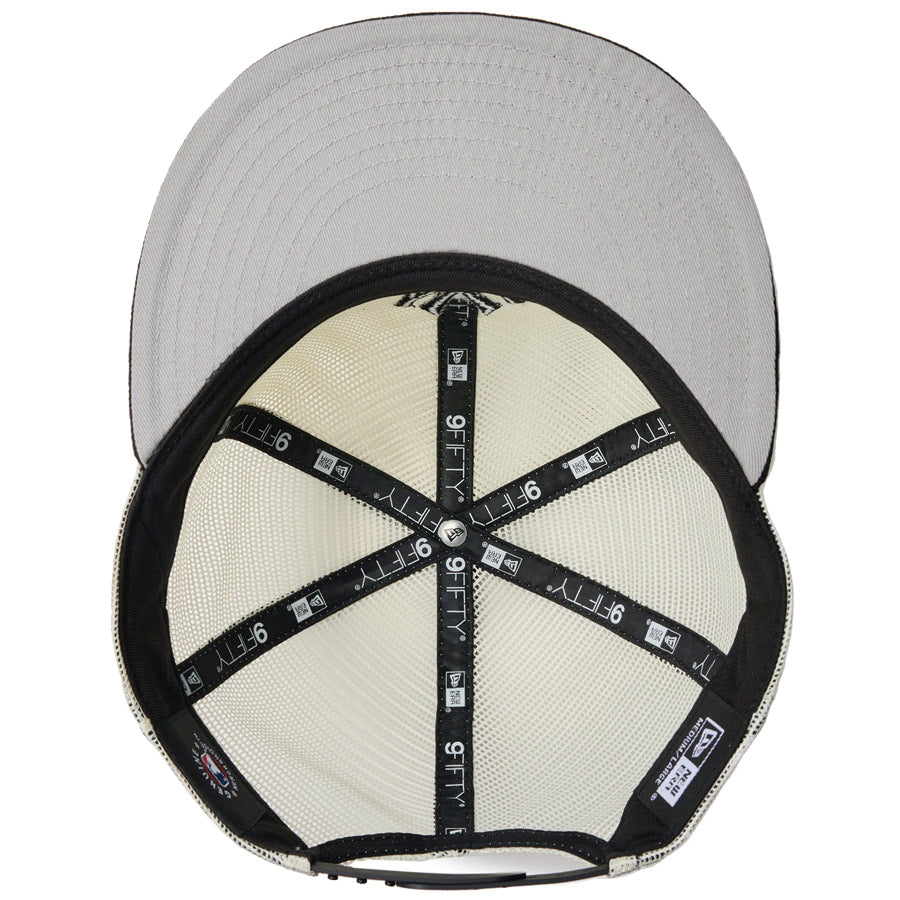 9FIFTY トラッカー MLB All Mesh ニューヨーク・ヤンキース クローム ブラックバイザー