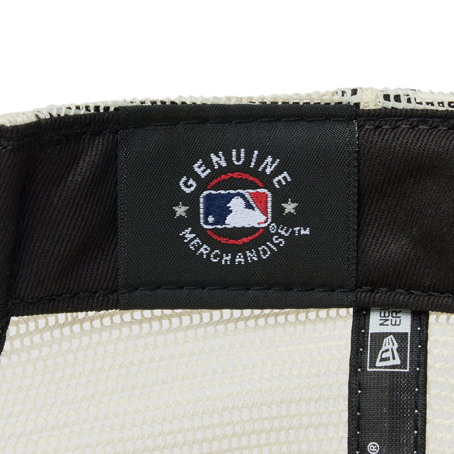9FIFTY トラッカー MLB All Mesh ニューヨーク・ヤンキース クローム ブラックバイザー