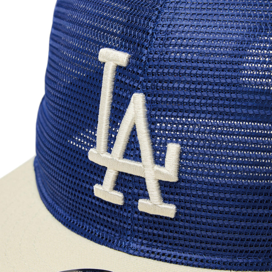 9FIFTY トラッカー MLB All Mesh ロサンゼルス・ドジャース クーパーズタウン ダークロイヤル クロームバイザー