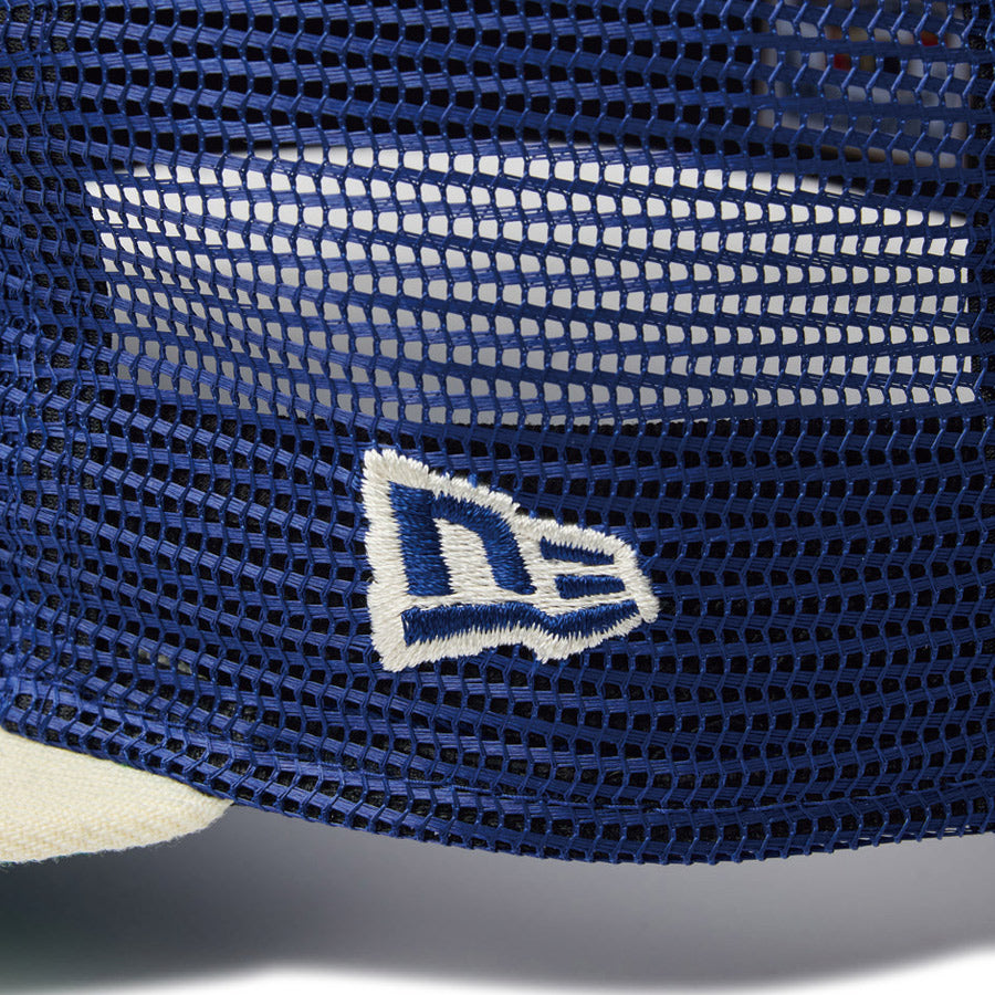 9FIFTY トラッカー MLB All Mesh ロサンゼルス・ドジャース クーパーズタウン ダークロイヤル クロームバイザー