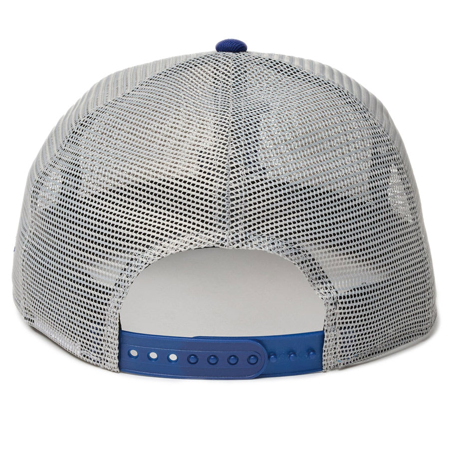 9FIFTY トラッカー MLB All Mesh ロサンゼルス・ドジャース グレー ダークロイヤルバイザー