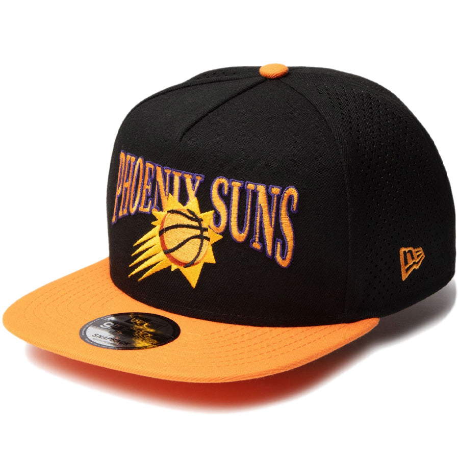 9FIFTY A-Frame NBA 2-Tone フェニックス・サンズ ブラック オレンジポプシクルバイザー