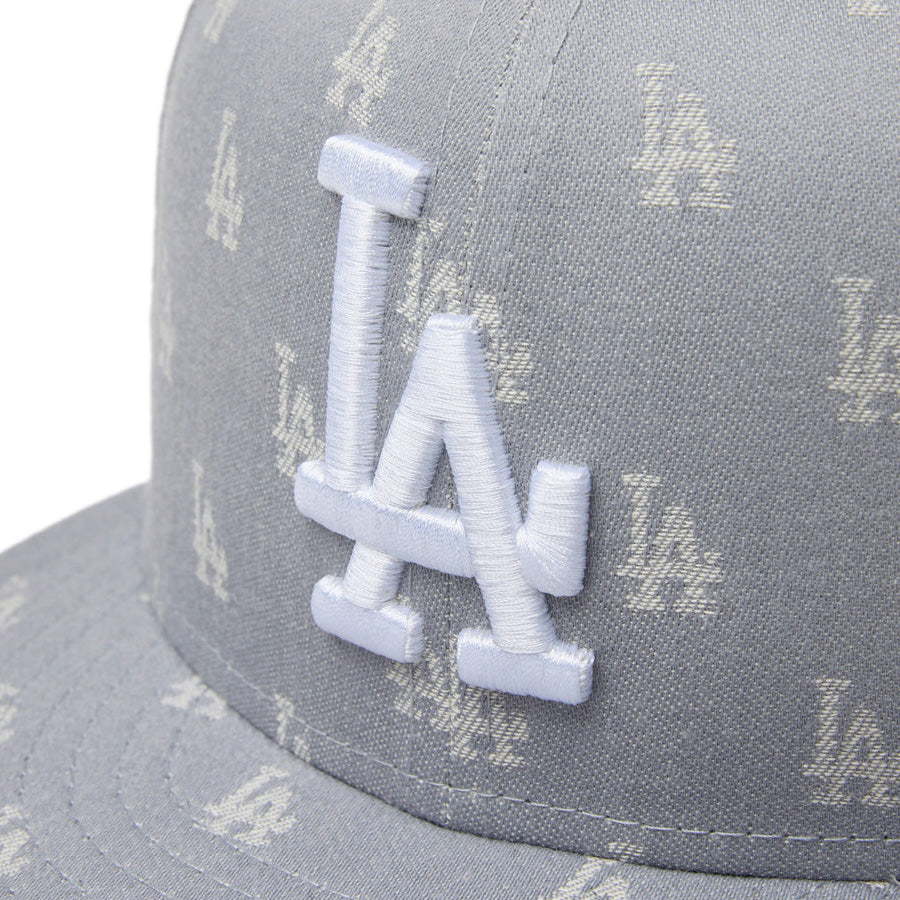 9FIFTY MLB Jacquard ロサンゼルス・ドジャース グレー/ホワイト