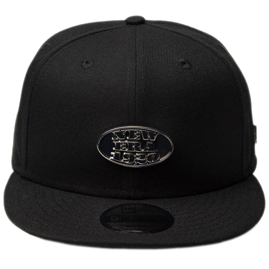 9FIFTY Metal Plate ブラック × シルバー