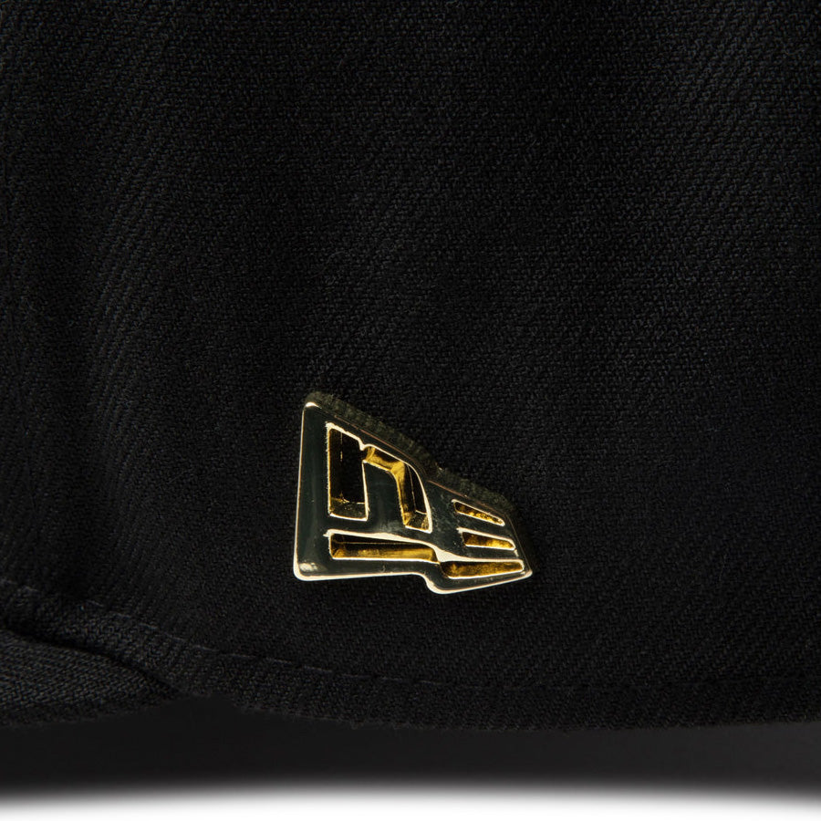 9FIFTY Metal Plate ブラック × ゴールド