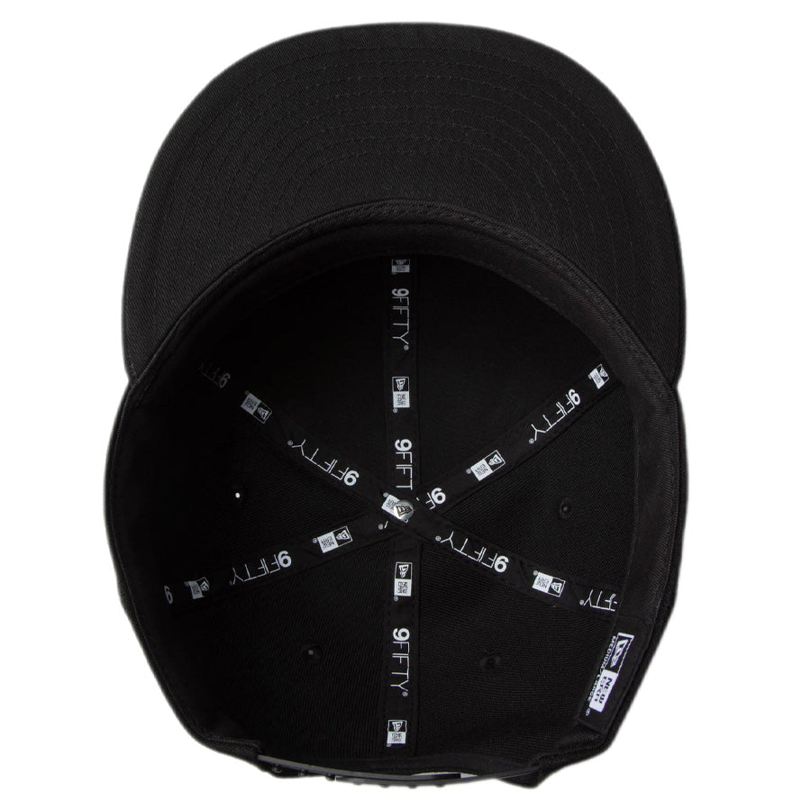 9FIFTY Metal Plate ブラック × ゴールド