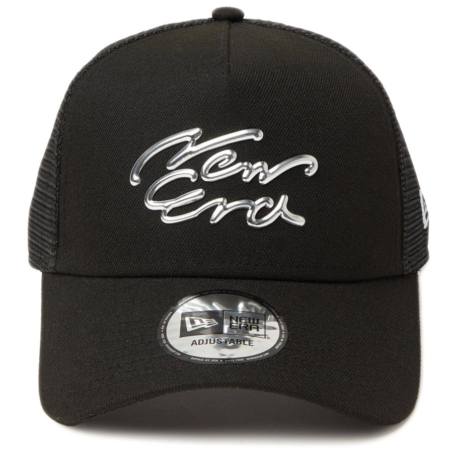 9FORTY A-Frame トラッカー TPU Logo NEW ERA ブラック