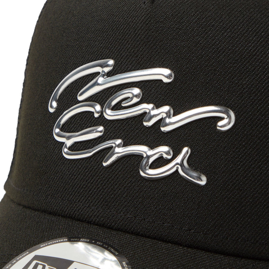 9FORTY A-Frame トラッカー TPU Logo NEW ERA ブラック