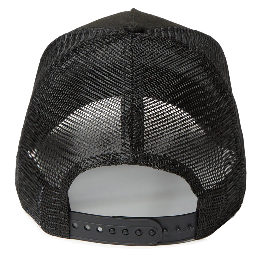 9FORTY A-Frame トラッカー Monogram Pattern ボックスロゴ TPUパッチ ブラック