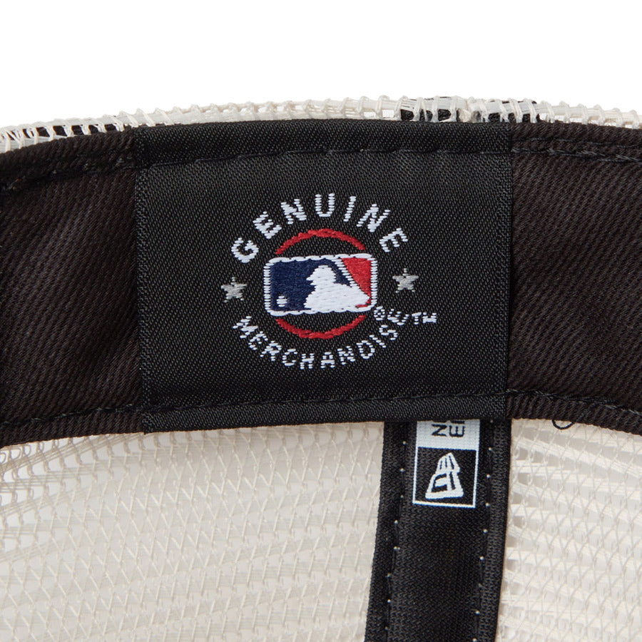 9FORTY A-Frame トラッカー MLB Typewriter ピッツバーグ・パイレーツ スカイブルー/クロームホワイト