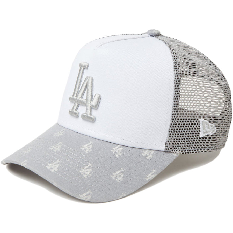 9FORTY A-Frame トラッカー MLB Jacquard ロサンゼルス・ドジャース グレー/ホワイト