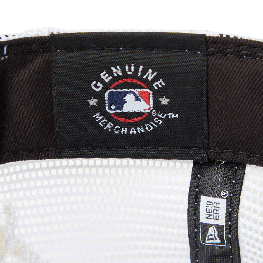 9FORTY A-Frame トラッカー MLB Mesh Embroidery ニューヨーク・ヤンキース ブルーティント/ホワイト