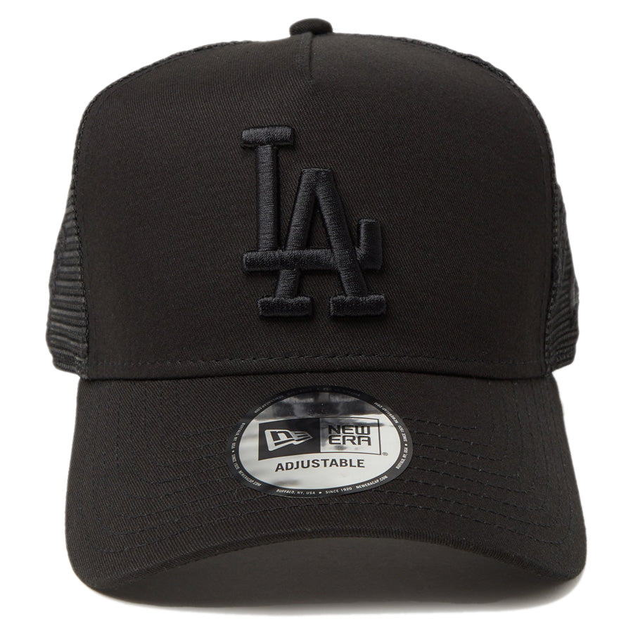 9FORTY A-Frame トラッカー MLB Mesh Embroidery ロサンゼルス・ドジャース ブラック