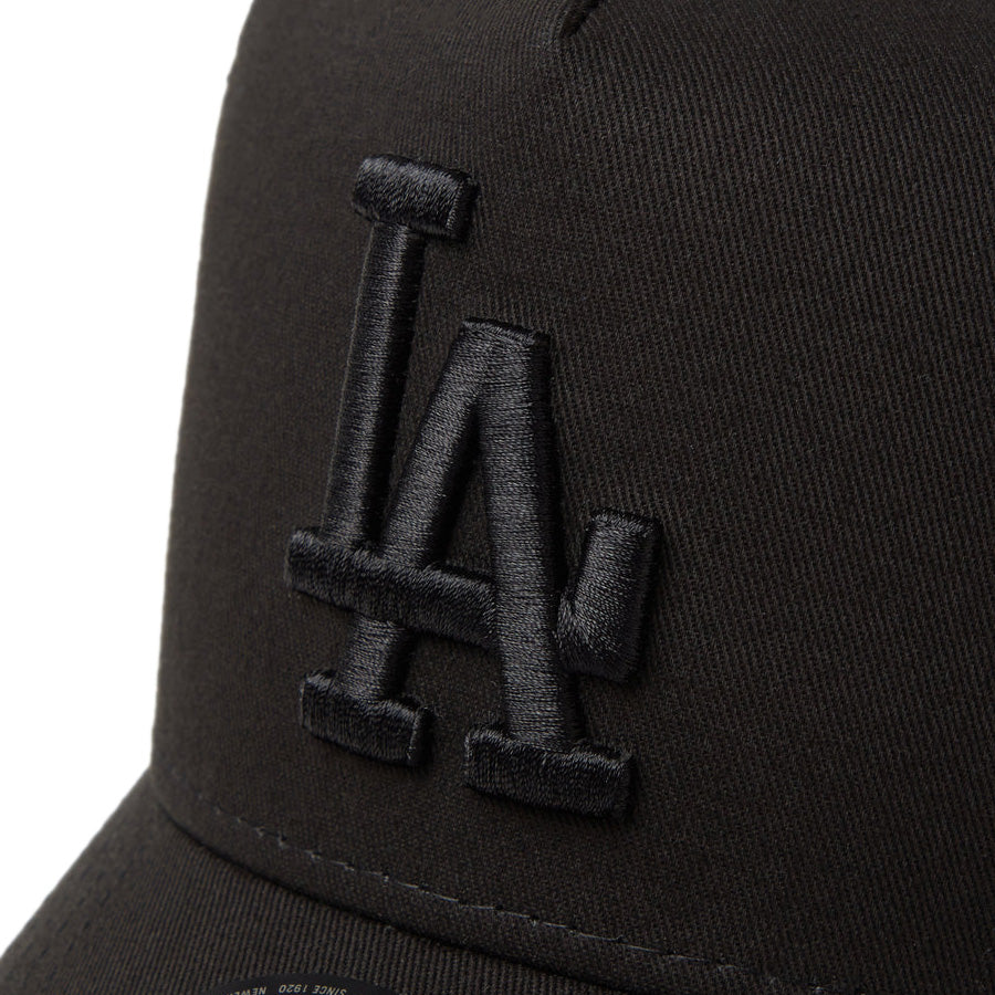 9FORTY A-Frame トラッカー MLB Mesh Embroidery ロサンゼルス・ドジャース ブラック