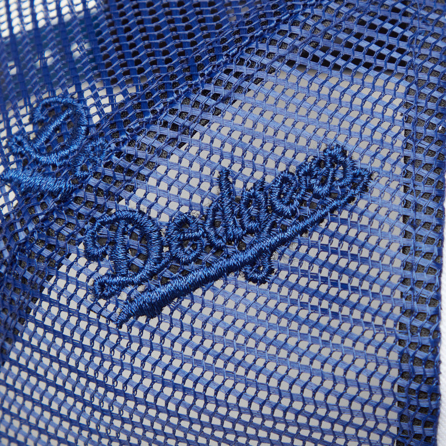 9FORTY A-Frame トラッカー MLB Mesh Embroidery ロサンゼルス・ドジャース ホワイト/ダークロイヤル