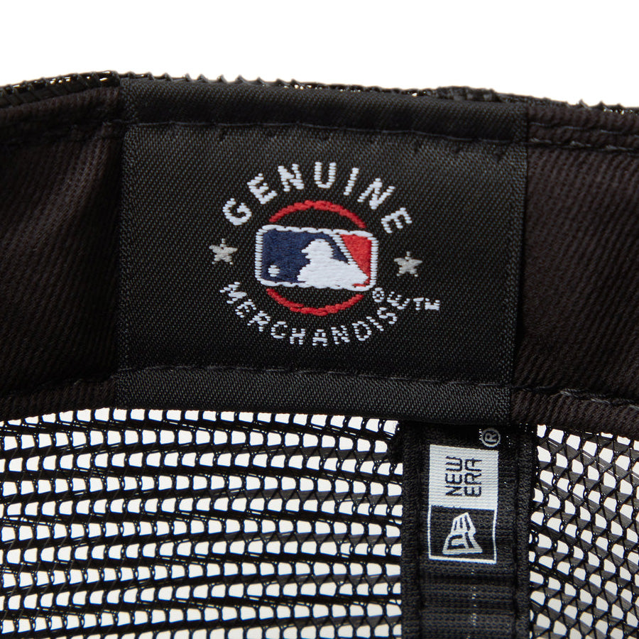 9FORTY A-Frame トラッカー MLB Mesh Embroidery ロサンゼルス・ドジャース ブラック