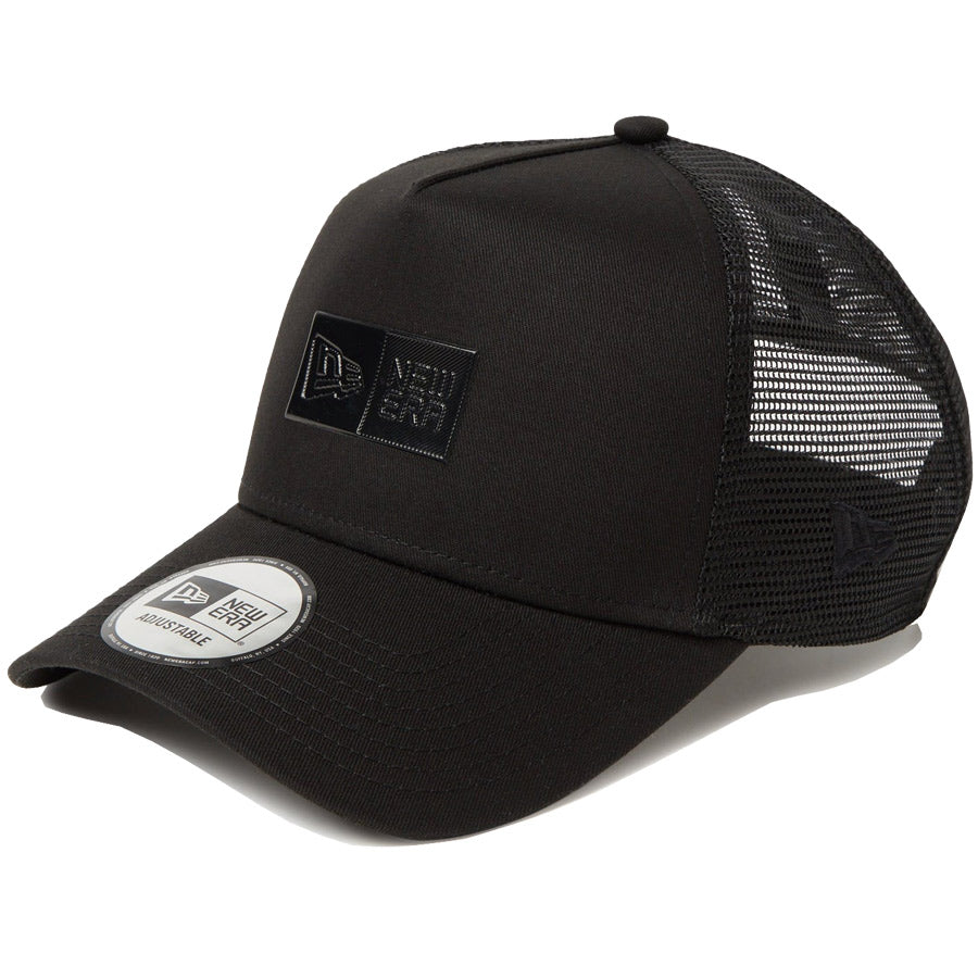 9FORTY A-Frame トラッカー Box Logo TPUロゴ ブラック × ブラック
