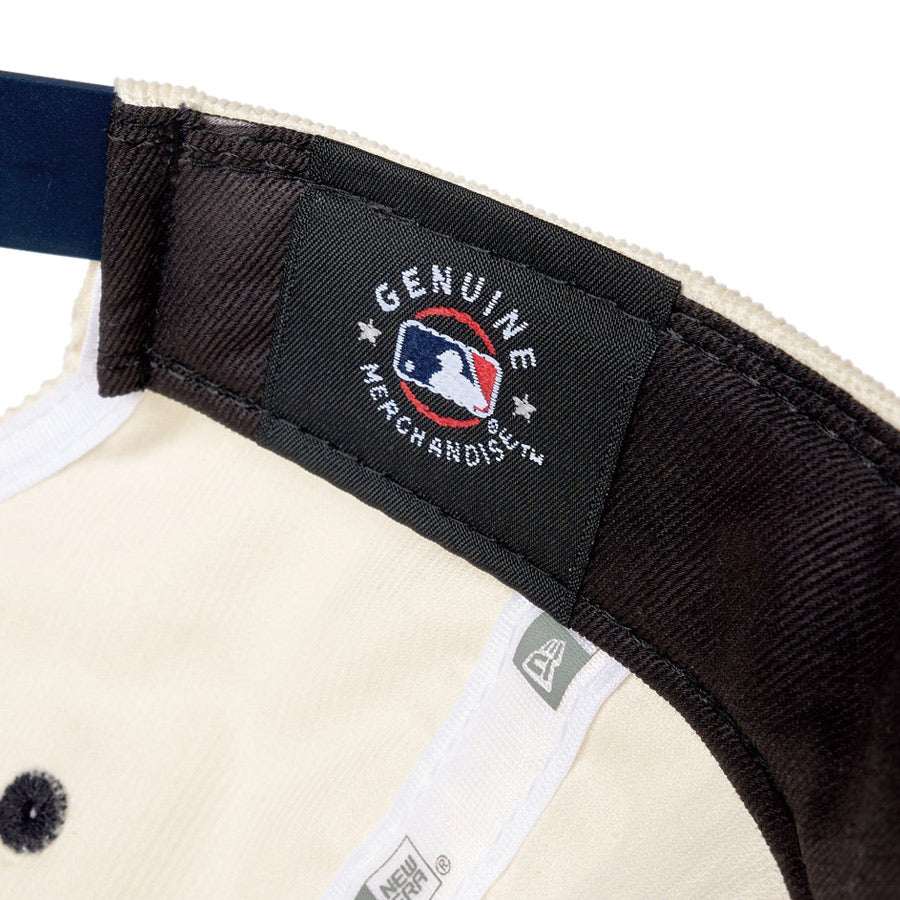 9FORTY A-Frame Summer Corduroy ニューヨーク・ヤンキース クローム ネイビーバイザー