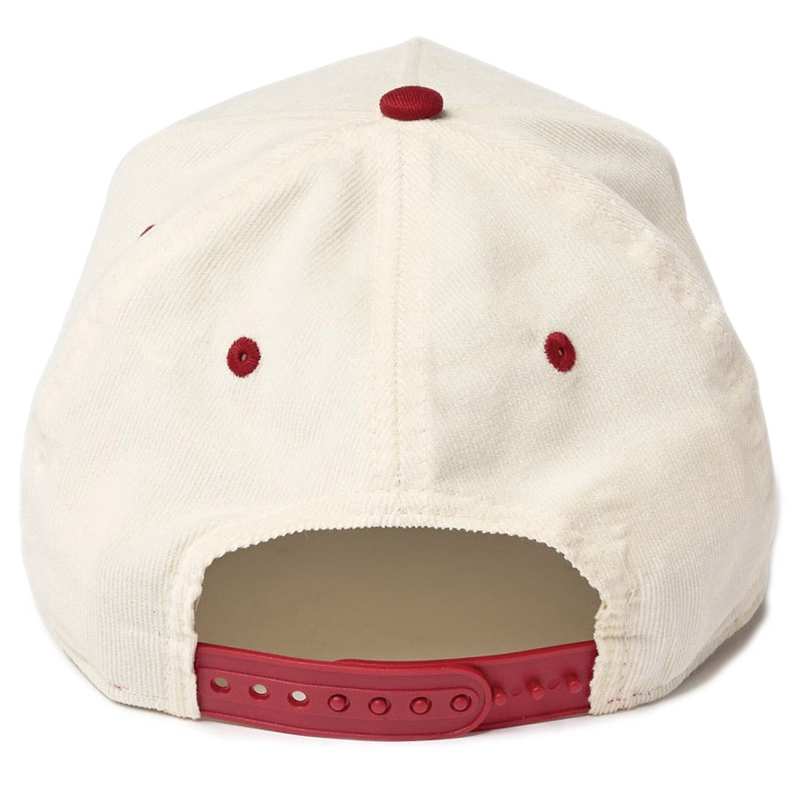 9FORTY A-Frame Summer Corduroy シカゴ・ブルズ クローム レッドバイザー
