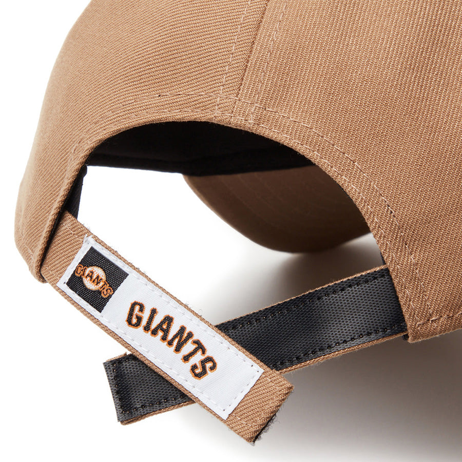 9FORTY MLB Woven Label サンフランシスコ・ジャイアンツ カーキ