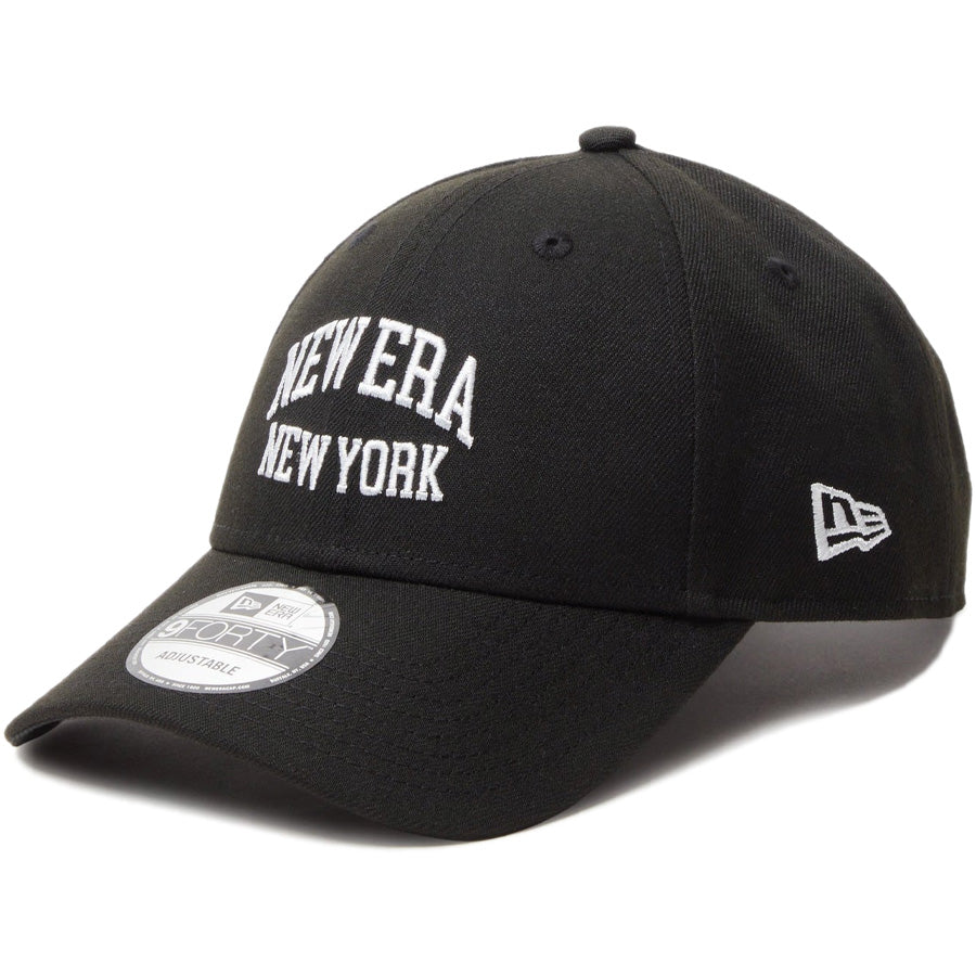 NEW ERA 9FORTY ブラック TGロゴ キャップ ビジター