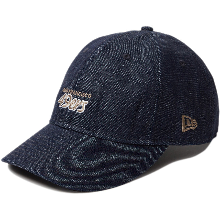 9THIRTY NFL Mini Logo サンフランシスコ・フォーティーナイナーズ インディゴデニム