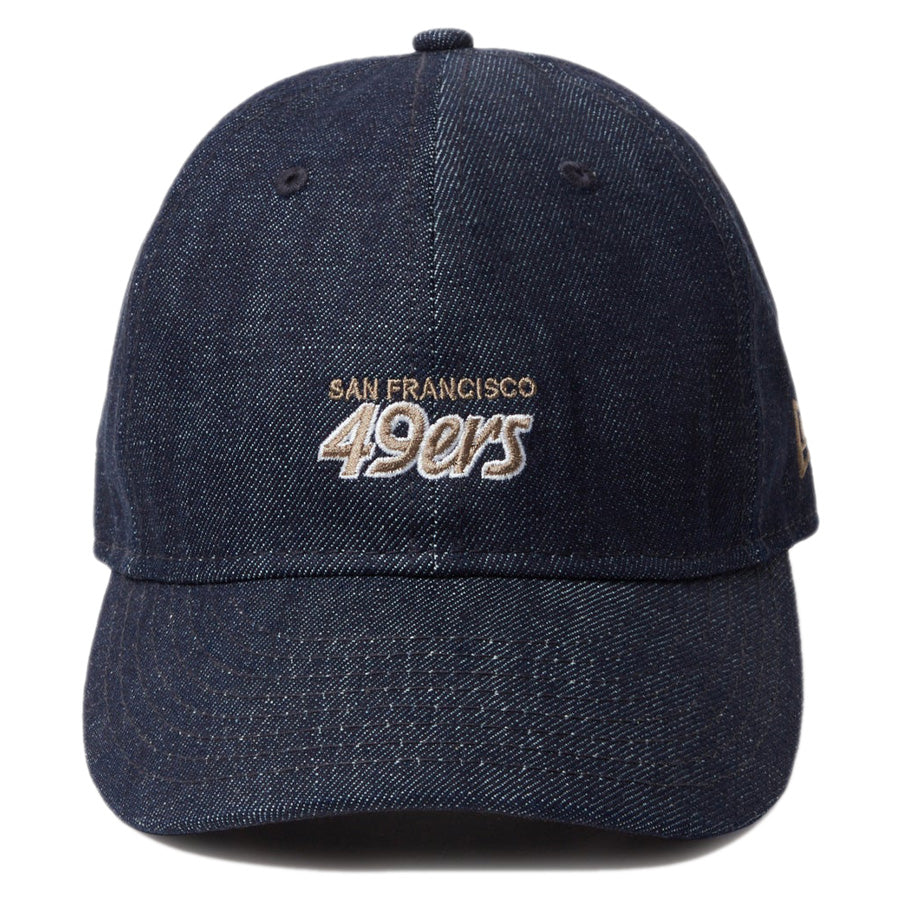 9THIRTY NFL Mini Logo サンフランシスコ・フォーティーナイナーズ インディゴデニム