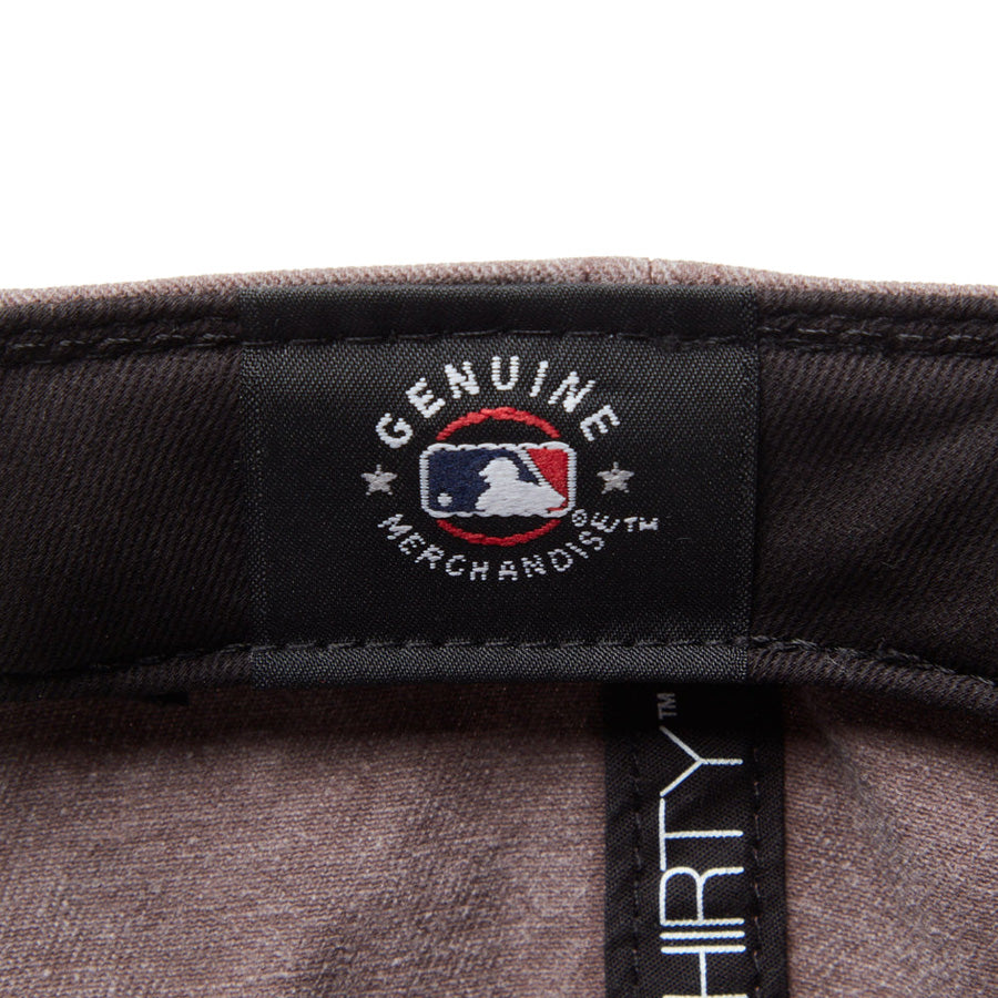 9THIRTY MLB Visor Logo ニューヨーク・ヤンキース アシッドウォッシュ カーキ