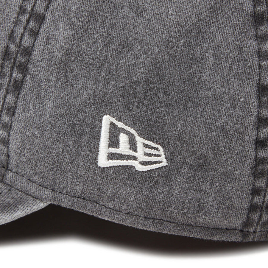 9THIRTY MLB Visor Logo ロサンゼルス・ドジャース アシッドウォッシュ ブラック