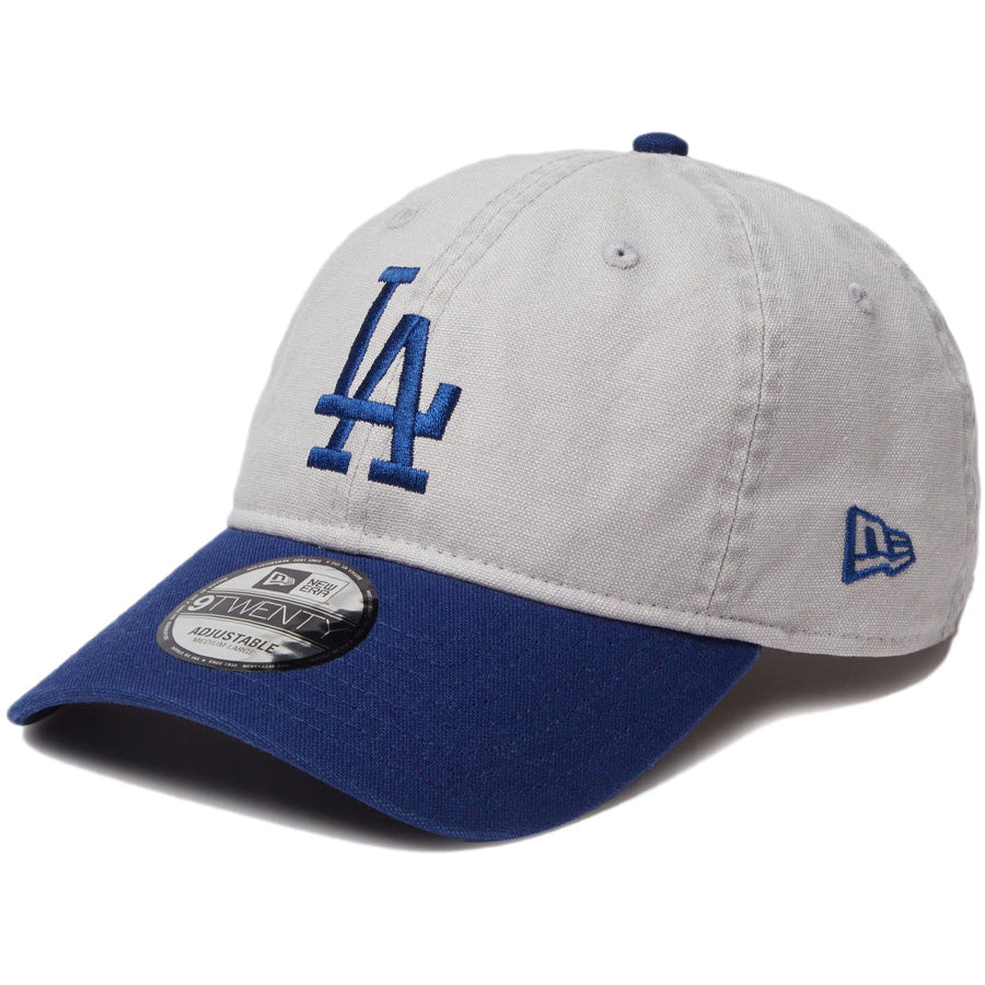 9TWENTY Washed Duck ロサンゼルス・ドジャース グレー ダークロイヤルバイザー