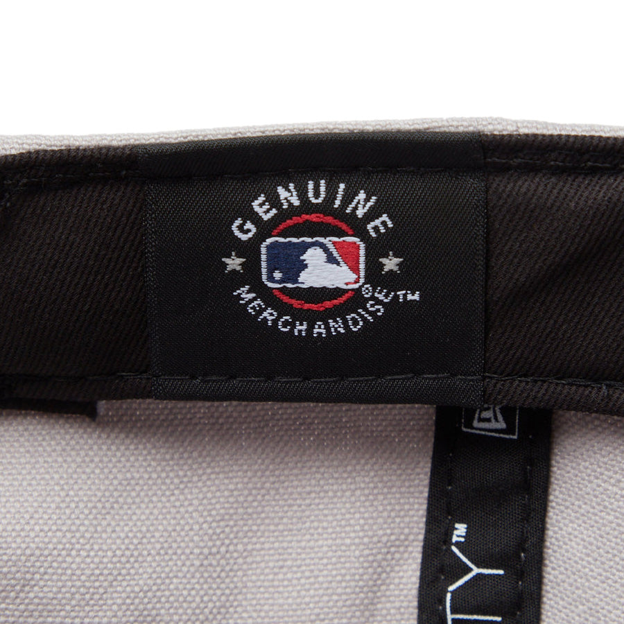 9TWENTY Washed Duck ロサンゼルス・ドジャース グレー ダークロイヤルバイザー