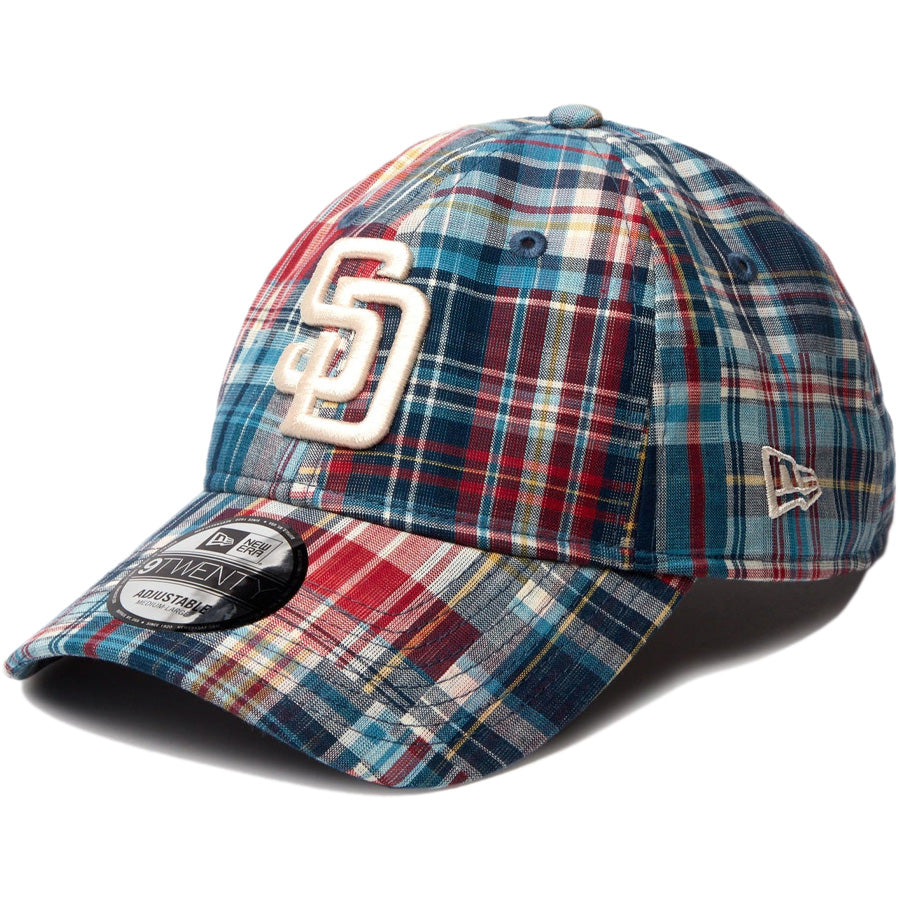 9TWENTY MLB Patchwork サンディエゴ・パドレス マドラスチェック