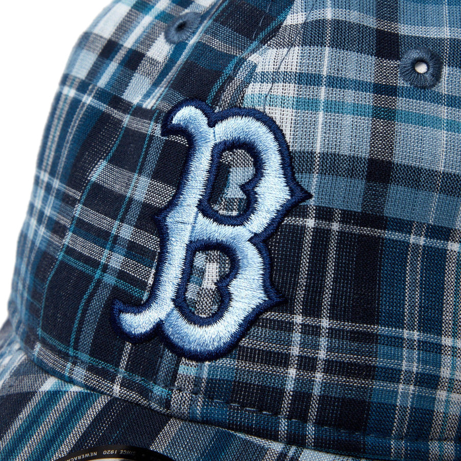 9TWENTY MLB Patchwork ボストン・レッドソックス マドラスチェック