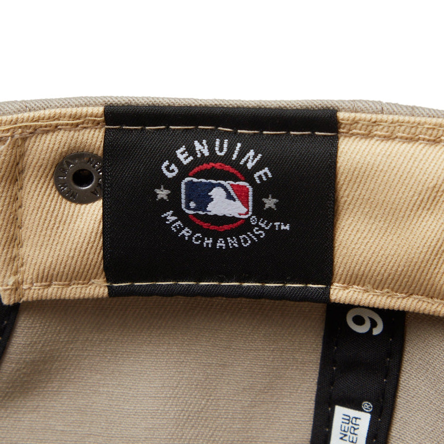9TWENTY Khaki Sweat Band ニューヨーク・ヤンキース ペブル カーキスウェットバンド