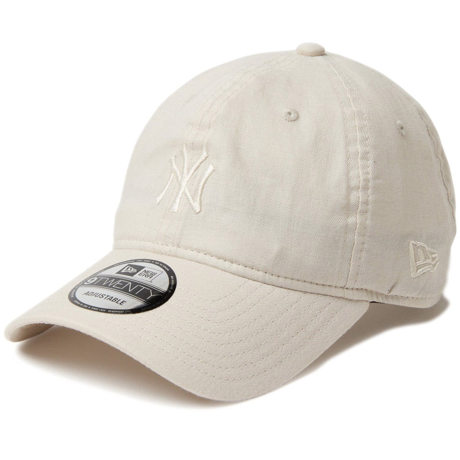 9TWENTY Cotton Flax ニューヨーク・ヤンキース ライトベージュ
