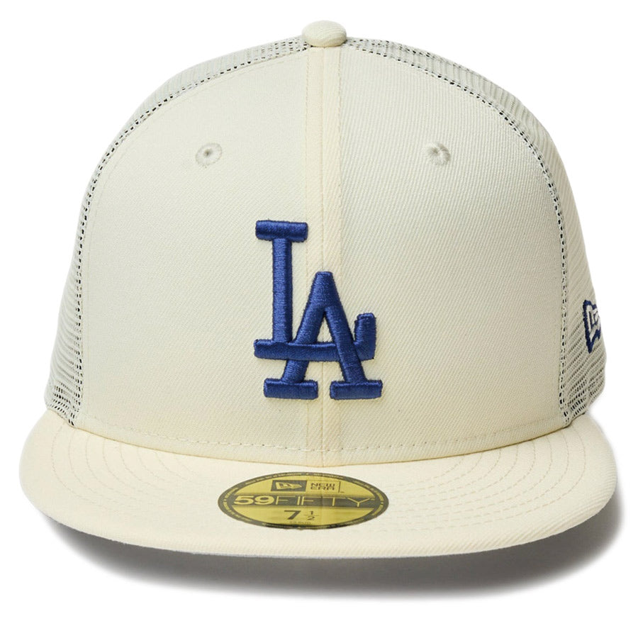 59FIFTY トラッカー Beautiful Beach ロサンゼルス・ドジャース クロームホワイト