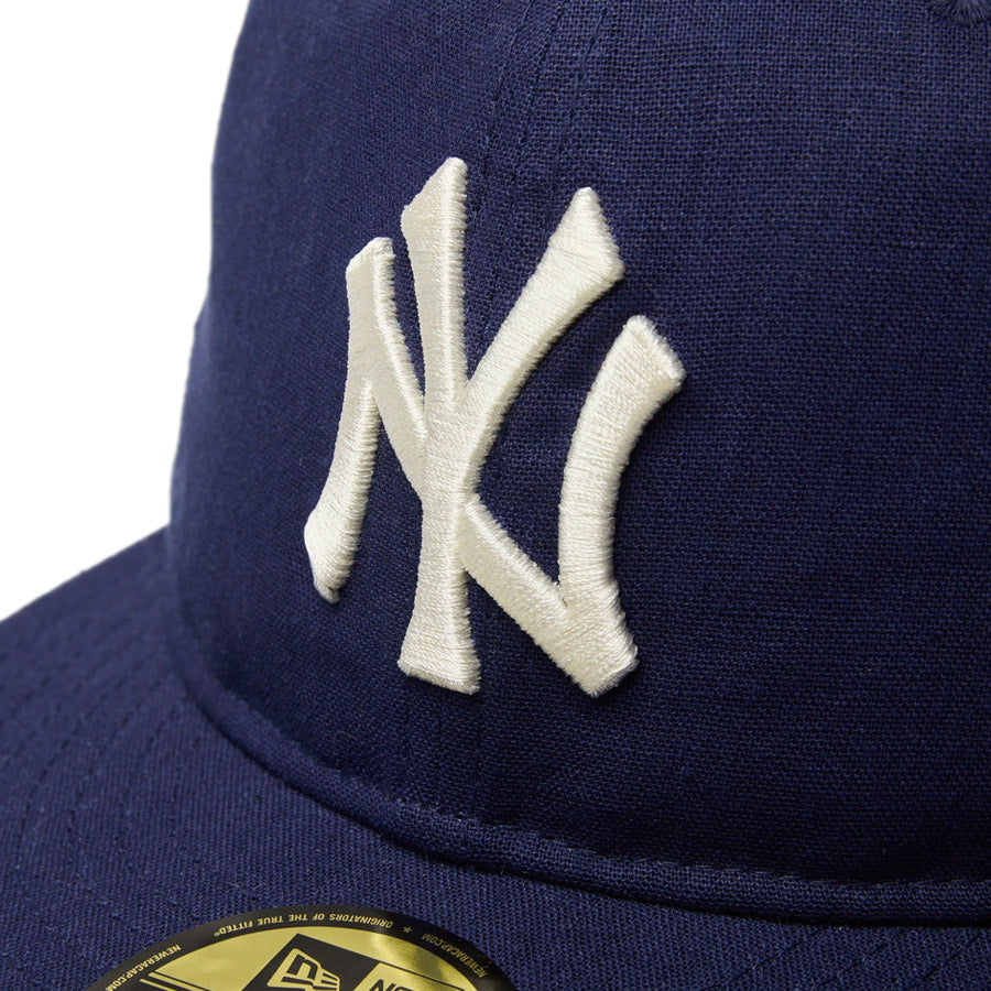 59FIFTY Cotton Flax ニューヨーク・ヤンキース ネイビー