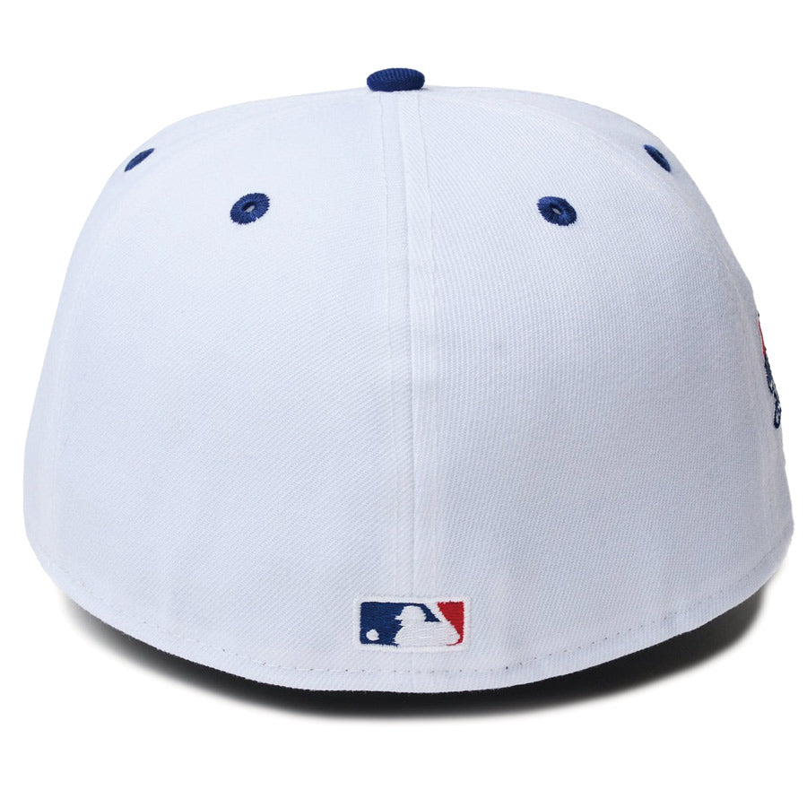 59FIFTY A-Frame Dodgers Pack ロサンゼルス・ドジャース ホワイト ダークロイヤルバイザー