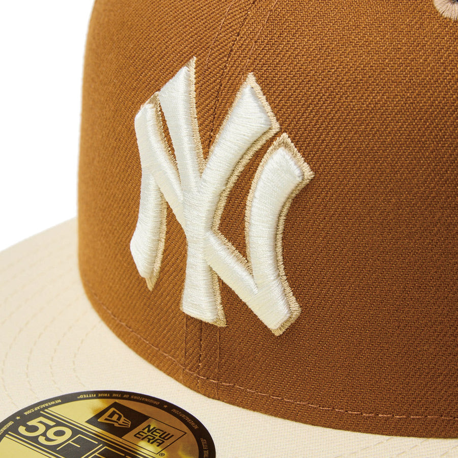 59FIFTY Pancakes ニューヨーク・ヤンキース トーステッドピーナッツ ワインコークバイザー