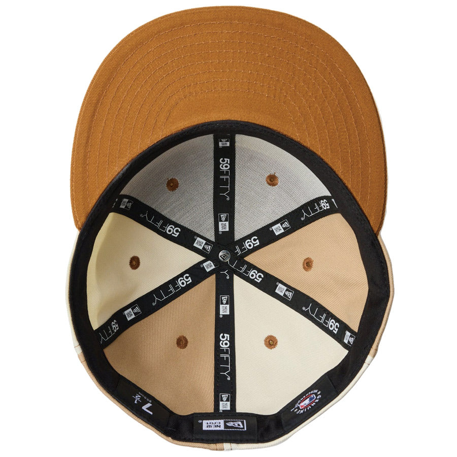 59FIFTY Pancakes シカゴ・ホワイトソックス トーステッドピーナッツ/ワインコーク タンバイザー