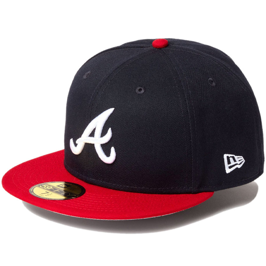 59FIFTY MVP アトランタ・ブレーブス ネイビー/スカーレット