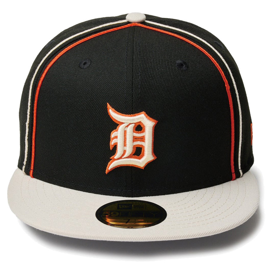 59FIFTY MLB Taping デトロイト・タイガース ブラック ストーンバイザー