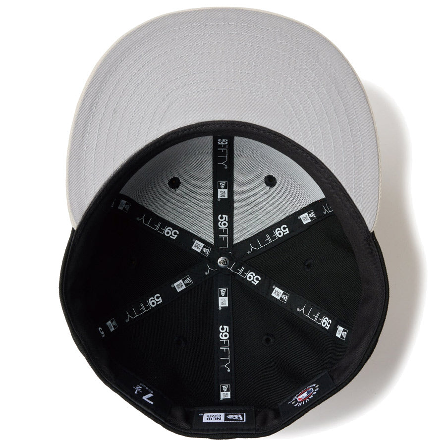 59FIFTY MLB Taping デトロイト・タイガース ブラック ストーンバイザー